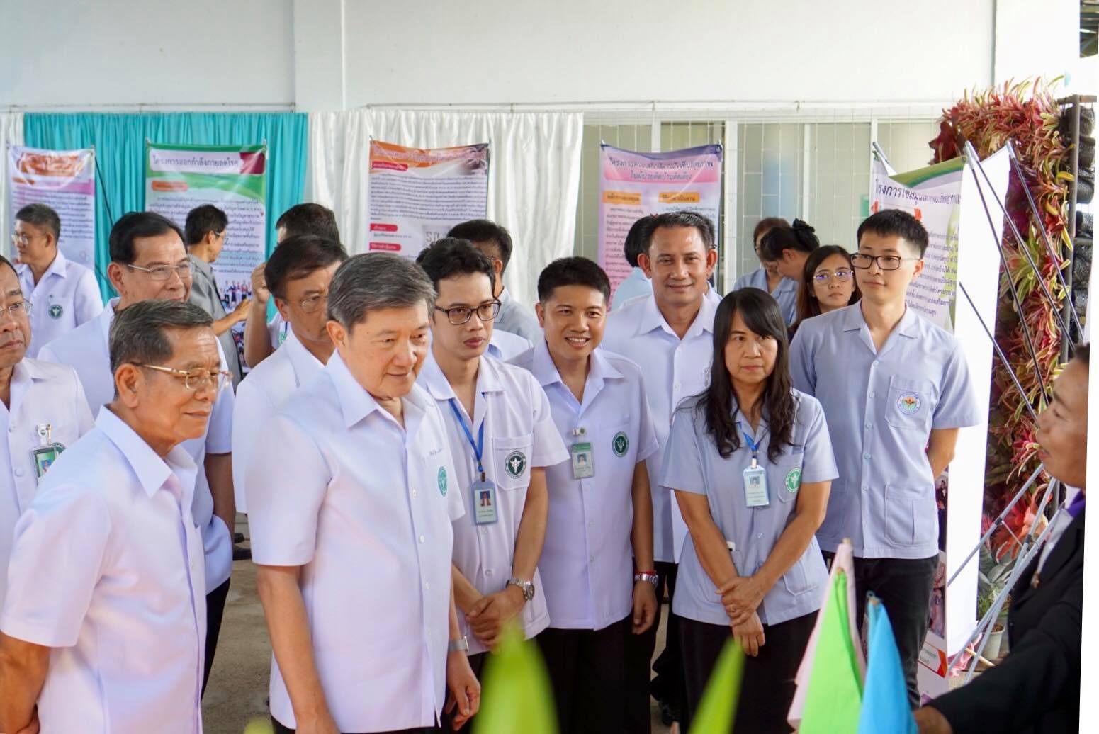 ครม.สัญจร รมว.สาธารณสุขและคณะ ลงพื้นที่ตรวจเยี่ยมรพ.สต.ป่างิ้ว อ.เวียงป่าเป้า จ.เชียงราย วันที่29 ตค.61 